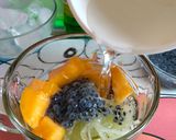 Foto langkah ke 3 dari resep Es Timun Mangga Jeruk Nipis.