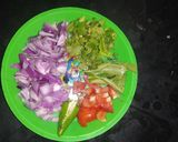திணை வெஸ் பிரியாணி (Foxtail veg Biryani recipe in tamil) ரெசிபி ஸ்டேப் 2 புகைப்படம்