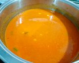 A picture of step 6 of Vegetable Tortilla Soup.