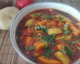 A picture of step 5 of Sweet Potato Curry 🍠🥔🍎.