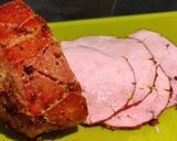 A picture of step 11 of Gammon Joint with Honey and Mustard Glaze.