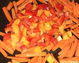 Foto del paso 2 de la receta: Arroz salteado con Verduras y Salsa de Soja al Wok