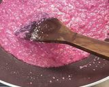 A picture of step 2 of Beetroot coconut  laddu.