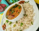 A picture of step 6 of Panchmeli Daal.