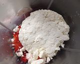 A picture of step 2 of Stroberry moose.
