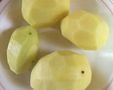 A picture of step 7 of Aloo chicken.
