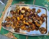 Une image de l'étape 7 de Courgettes jaunes marinées grillées à la plancha.