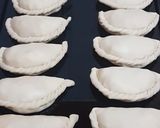Foto del paso 4 de la receta: Empanadas al horno de jamón, queso y huevo 🥟