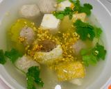 Foto langkah ke 5 dari resep Sop Tahu (Liong Tahu) (diet friendly).