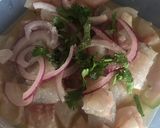 Foto del paso 3 de la receta: Ceviche de dorada para llevar 🏖 ⛰