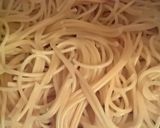 A picture of step 1 of Saucy Spaghetti.