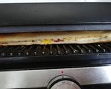 Une image de l'étape 4 de Toast turc au sucuk +œuf et mozzarella.