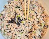 Foto del paso 2 de la receta: Sushi en rollos de tortilla. -Eggrolls sushi-