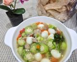 Foto langkah ke 5 dari resep Sayur Oyong Bening Pedas Seger.