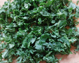 Foto del paso 1 de la receta: Ensalada de kale, espinacas y frambuesas