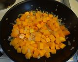 A picture of step 1 of Squash & chickpea curry.