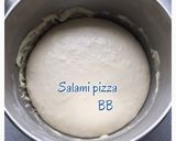 Foto langkah ke 2 dari resep Pizza with salami.