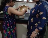 A picture of step 2 of #cookwithmanjulla.