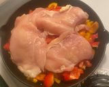 A picture of step 2 of Rumple chicken. ((Think of a silk weaver that turns silk into gold) 🙂.