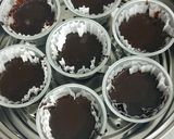 Foto langkah ke 4 dari resep Moist Steamed Chocolate CupCake (Gluten Free-Dairy Free-Egg Free).