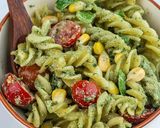 A picture of step 3 of Cold Pesto Salad Recipe.