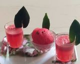 वाटर मेलोन जूस विथ सोडा (Watermelon juice with soda recipe in Hindi) रेसिपी चरण 3 फोटो