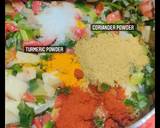 Masaledaar Green onion with potatoes recipe step 3 photo