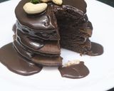 A picture of step 4 of Mini Choco pancake.