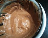 A picture of step 4 of Chocolate Golgappe Stuffed with Motichur and basundi mousse.