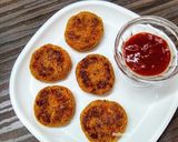 A picture of step 8 of Papaya Tikkis.