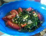 Foto langkah ke 6 dari resep Tumis kangkung saus tiram + extra pete.