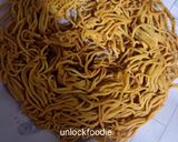 A picture of step 4 of Crispy Besan ki Sev.