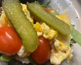 Foto del paso 6 de la receta: Hamburguesa de Pasas y Piñones con Salsa Roquefort y Pan Negro …