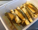 Une image de l'étape 4 de Courgettes jaunes marinées grillées aux graines de nigelle (recette plancha).