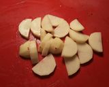 Foto del paso 8 de la receta: Cazuela de merluza con almejas y patatas rosadas
