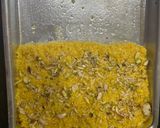 A picture of step 3 of Mango Kalakand.