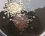 A picture of step 4 of Aratikaya Vepudu/Raw Banana Fry.