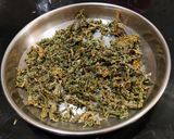 A picture of step 4 of Bitter Gourd Peels Stir Fry.