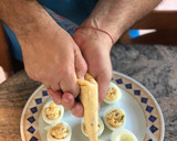 Φωτογραφία βήματος 5 της συνταγής Eggs deviled με τόνο - συνταγή από Ιταλία