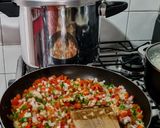 Foto del paso 3 de la receta: GARBANZOS Y MATAMBRE🐮 (sobrebarriga)🥣en Olla Express...!