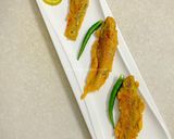 A picture of step 5 of Topse Bhaja.