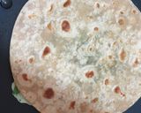 A picture of step 9 of Egg Paratha Salad Roll.
