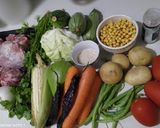 Foto del paso 1 de la receta: Caldo de gato