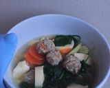 รูปขั้นตอนการทำที่ 4 ของ แกงจืดตำลึงหมูสับ