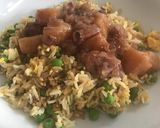 A picture of step 14 of Sweet and sour pork.