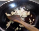 A picture of step 1 of Almond soup.