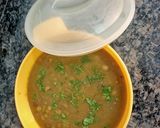 A picture of step 4 of Jain Misal Pav.