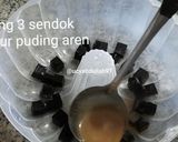 Foto langkah ke 5 dari resep 💕PUDING CINCAU KOPI PANDAN.