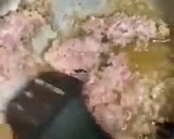 A picture of step 3 of Chili Mince (Harri mirch Qeema).