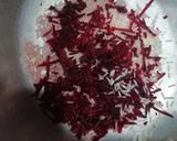 A picture of step 3 of Beetroot Rice.